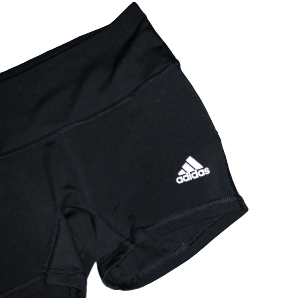 Adidas Athletic Shorts Womens Medium Exercise Cycling Running Casual Stretchy - Picture 4 of 9